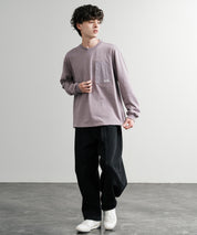 THE NORTH FACE ザ・ノースフェイス M'S DOMEY L/S R/TEE ドローコードワンポイントロゴ長袖Tシャツ 15155