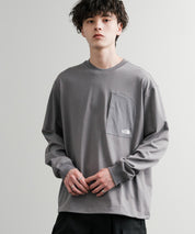 THE NORTH FACE ザ・ノースフェイス M'S DOMEY L/S R/TEE ドローコードワンポイントロゴ長袖Tシャツ 15155