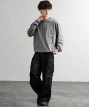 THE NORTH FACE ザ・ノースフェイス M'S DOMEY L/S R/TEE ドローコードワンポイントロゴ長袖Tシャツ 15155