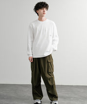 THE NORTH FACE ザ・ノースフェイス M'S DOMEY L/S R/TEE ドローコードワンポイントロゴ長袖Tシャツ 15155