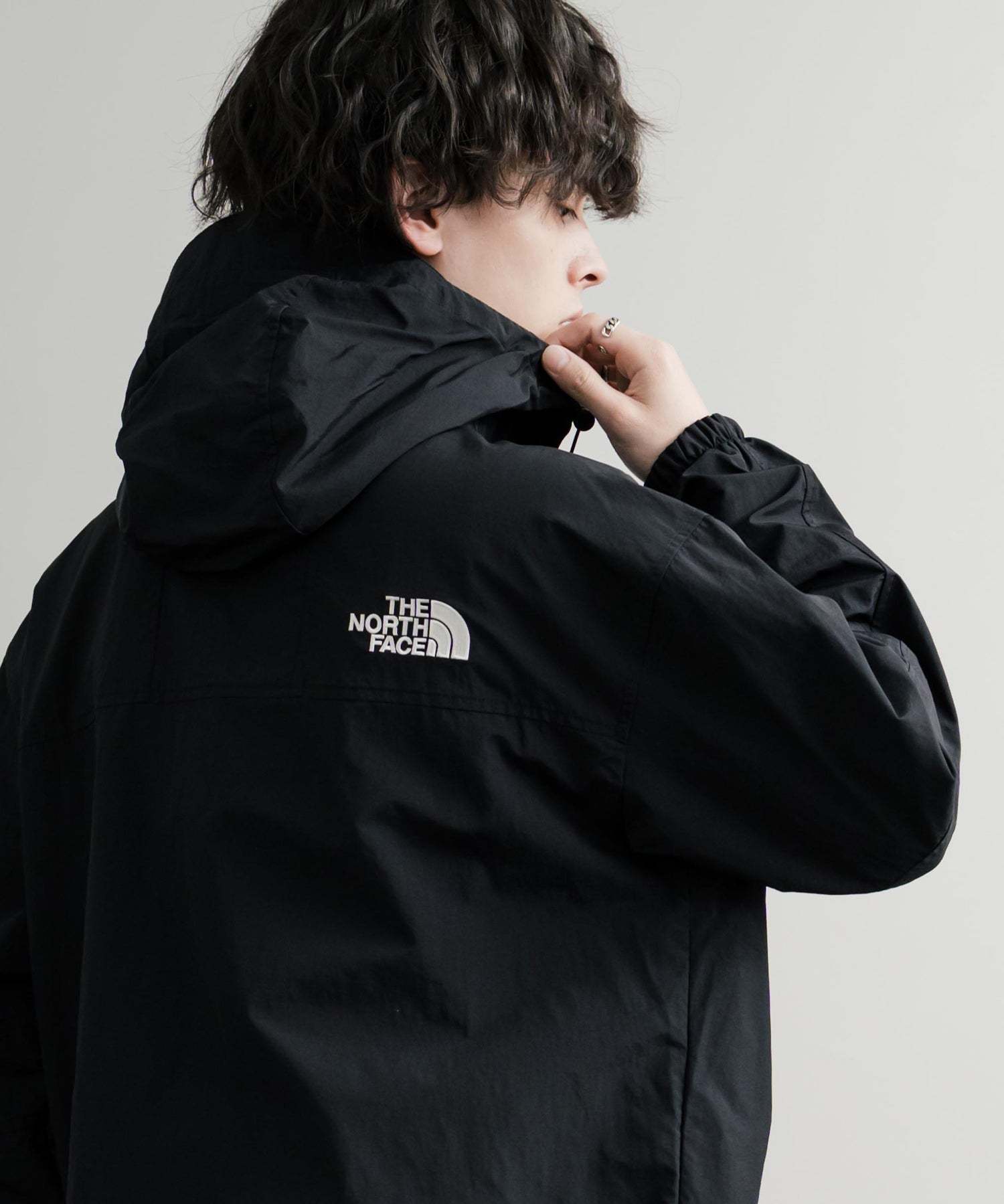 新色追加 THE NORTH FACE ザ・ノースフェイス M'S MOUNTAIN LITE JACKET オーバーサイズロゴ刺繍マウンテンパーカーナイロンジャケット 15156