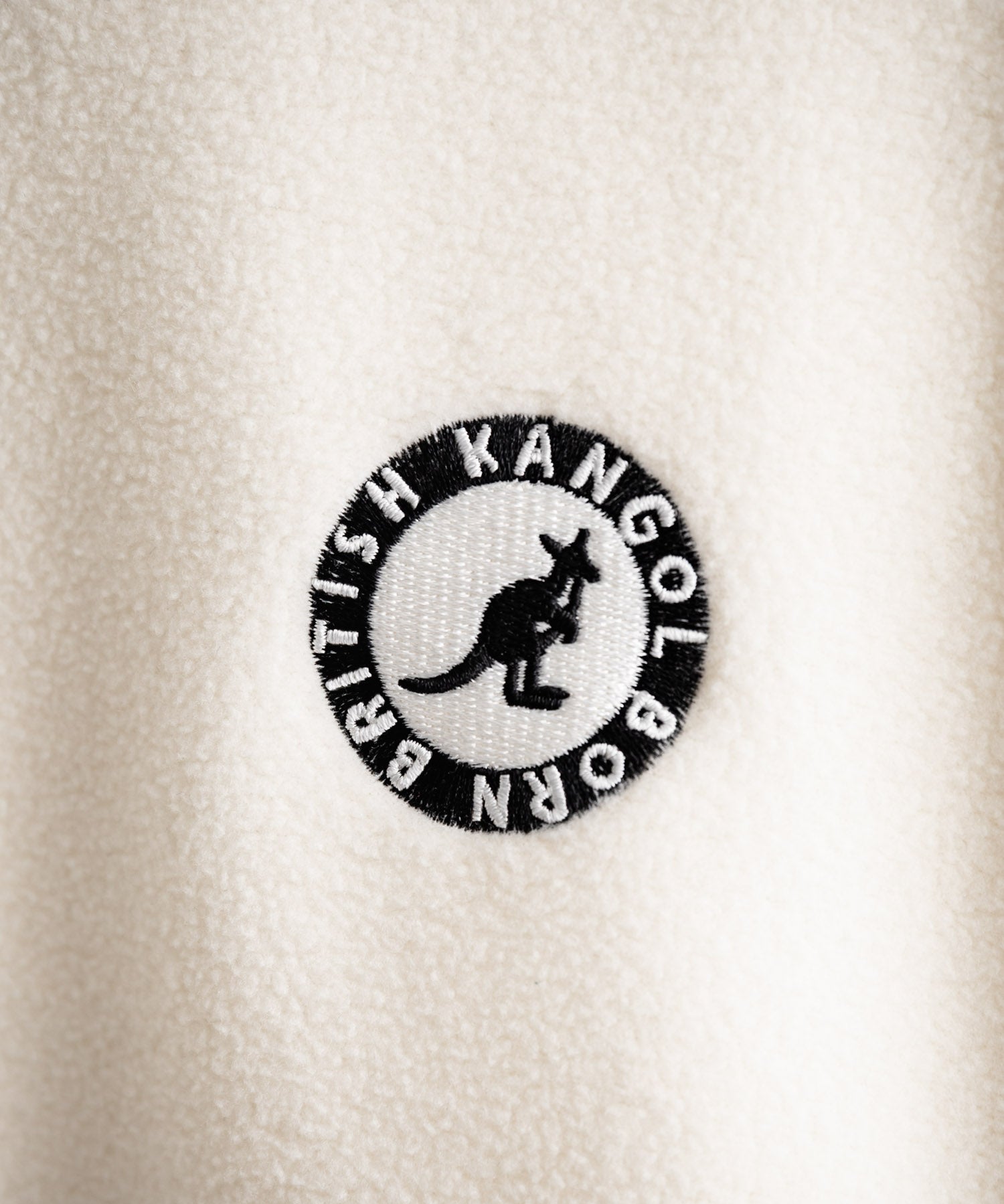 KANGOL カンゴール 別注コラボ蓄熱マイクロフリースハーフジップトレーナー 15157