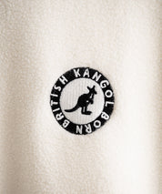 KANGOL カンゴール 別注コラボ蓄熱マイクロフリースハーフジップトレーナー 15157