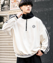 KANGOL カンゴール 別注コラボ蓄熱マイクロフリースハーフジップトレーナー 15157