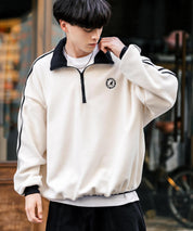 KANGOL カンゴール 別注コラボ蓄熱マイクロフリースハーフジップトレーナー 15157