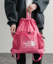 日本未展開モデル THE NORTH FACE ザ・ノースフェイス WHITE LABEL ホワイトレーベル LINDEN MESH GYM SACK ワンポイントロゴナップサック 15185