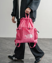 日本未展開モデル THE NORTH FACE ザ・ノースフェイス WHITE LABEL ホワイトレーベル LINDEN MESH GYM SACK ワンポイントロゴナップサック 15185