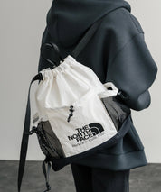 日本未展開モデル THE NORTH FACE ザ・ノースフェイス WHITE LABEL ホワイトレーベル LINDEN MESH GYM SACK ワンポイントロゴナップサック 15185