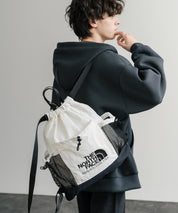 日本未展開モデル THE NORTH FACE ザ・ノースフェイス WHITE LABEL ホワイトレーベル LINDEN MESH GYM SACK ワンポイントロゴナップサック 15185