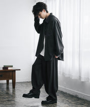 サージツイル2タックイージーワイドバルーンパンツ 15187