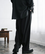 サージツイル2タックイージーワイドバルーンパンツ 15187