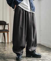 サージツイル2タックイージーワイドバルーンパンツ 15187