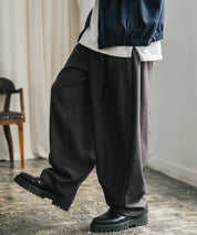 サージツイル2タックイージーワイドバルーンパンツ 15187