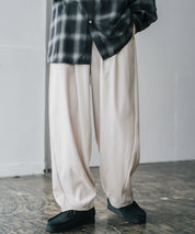 サージツイル2タックイージーワイドバルーンパンツ 15187