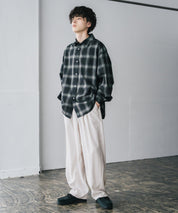 サージツイル2タックイージーワイドバルーンパンツ 15187