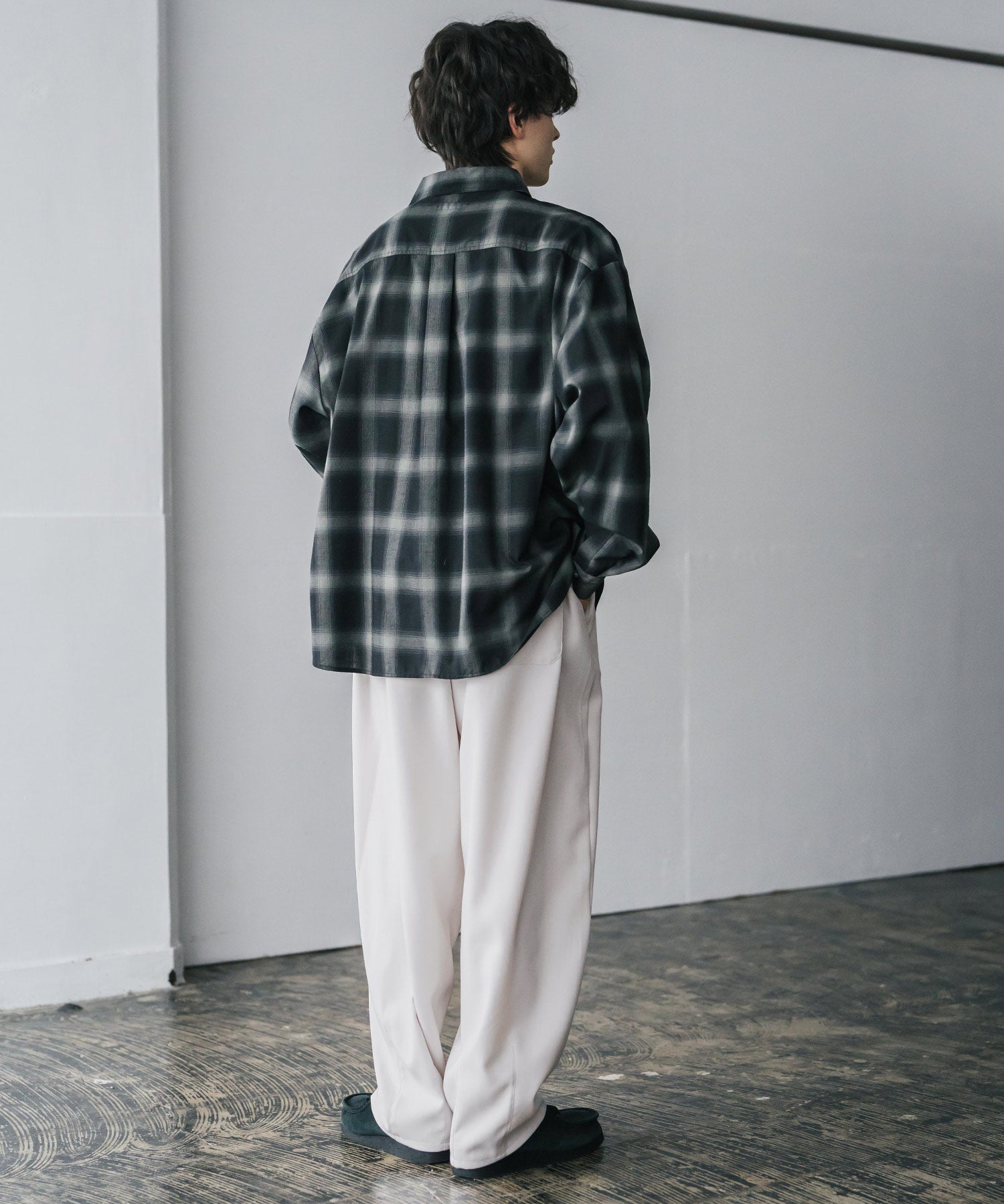 サージツイル2タックイージーワイドバルーンパンツ 15187