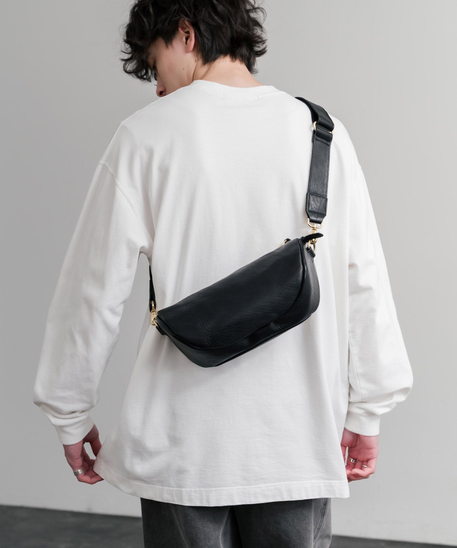 Butler Verner Sails バトラーバーナーセイルズ 日本製 国産 オイルレザーショルダーバッグ JI-3001 15213