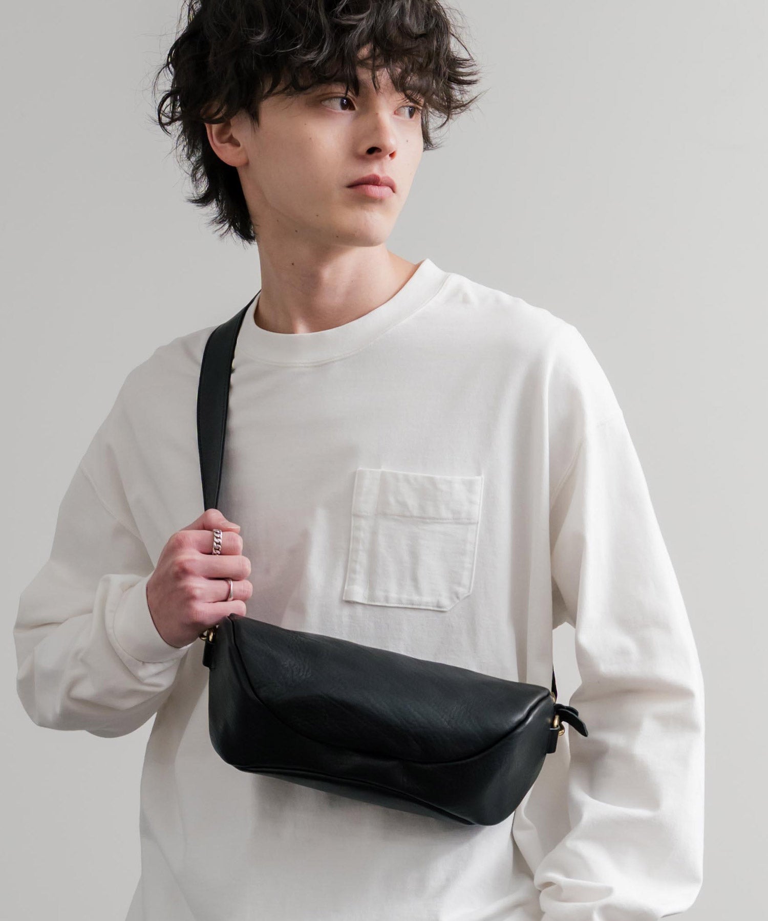 Butler Verner Sails バトラーバーナーセイルズ 日本製 国産 オイルレザーショルダーバッグ JI-3001 15213