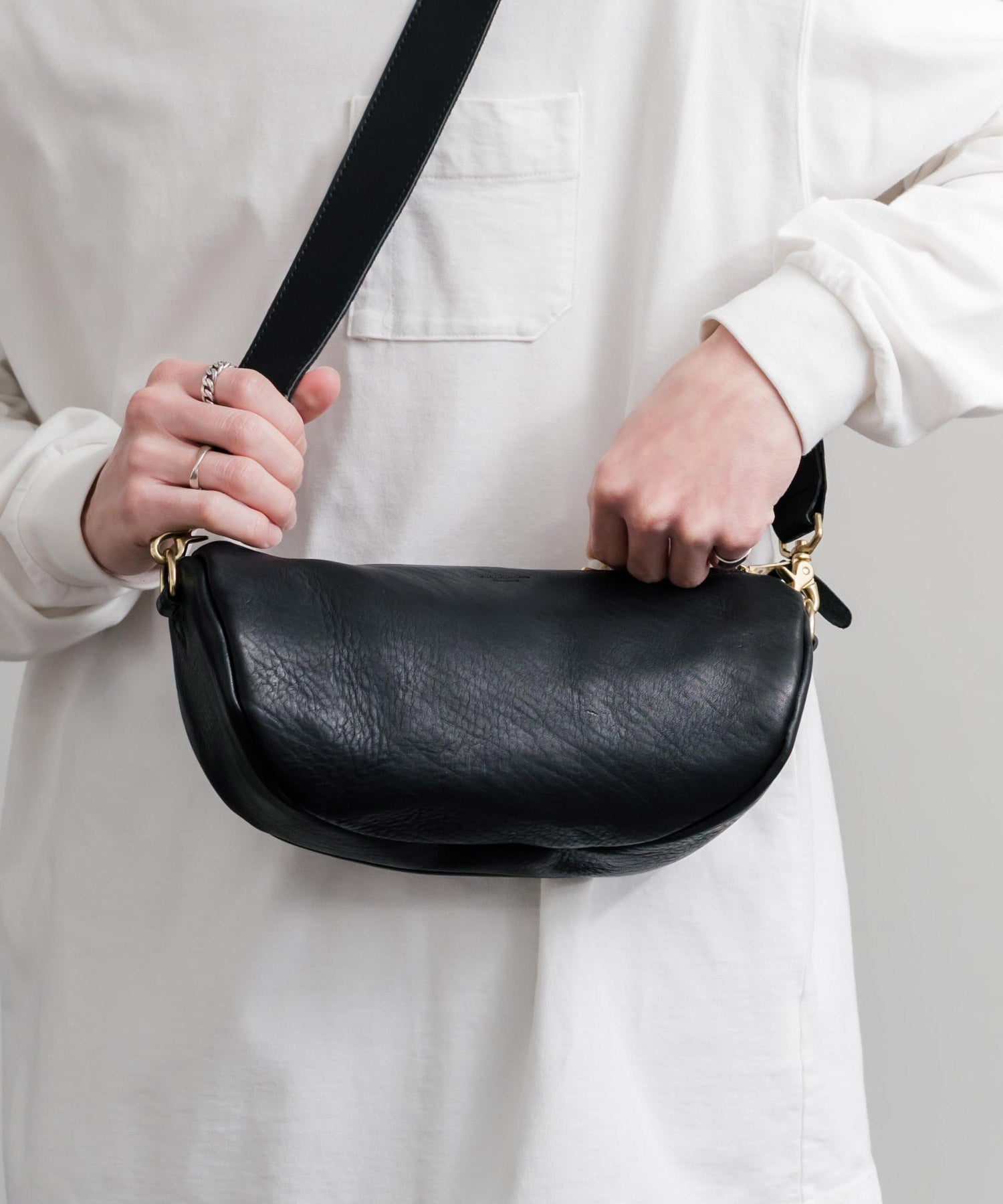 Butler Verner Sails バトラーバーナーセイルズ 日本製 国産 オイルレザーショルダーバッグ JI-3001 15213