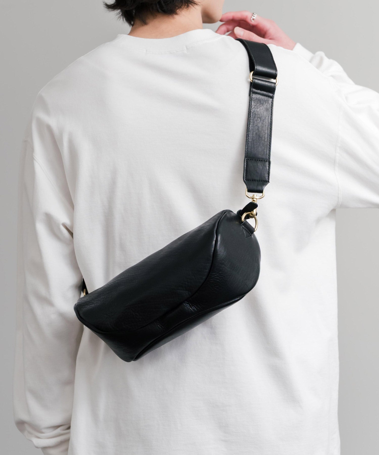 Butler Verner Sails バトラーバーナーセイルズ 日本製 国産 オイルレザーショルダーバッグ JI-3001 15213