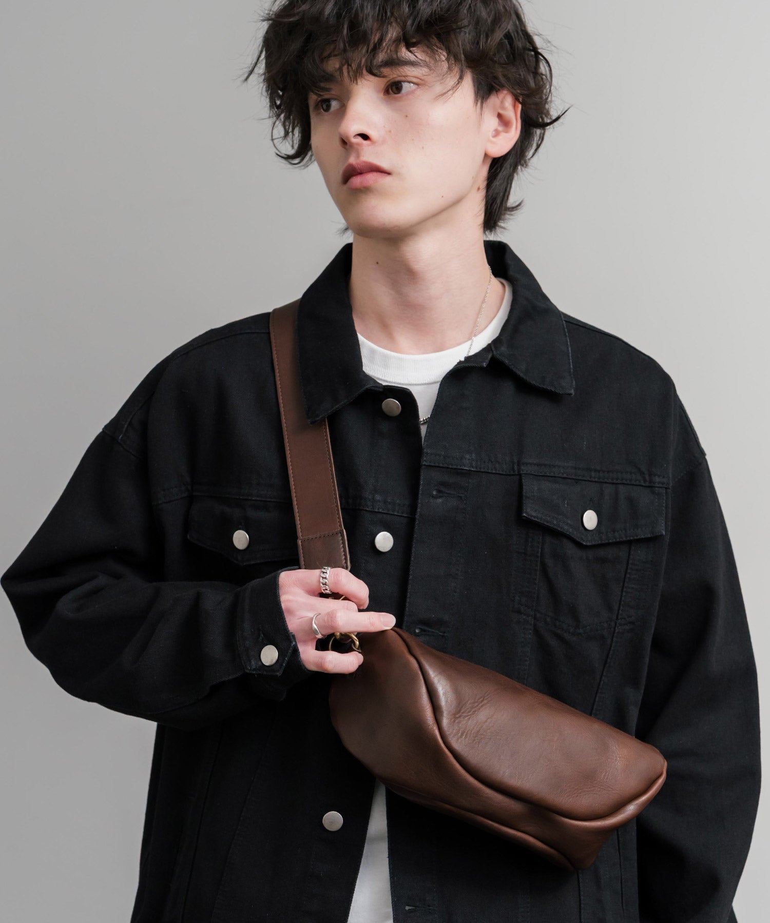 Butler Verner Sails バトラーバーナーセイルズ 日本製 国産 オイルレザーショルダーバッグ JI-3001 15213