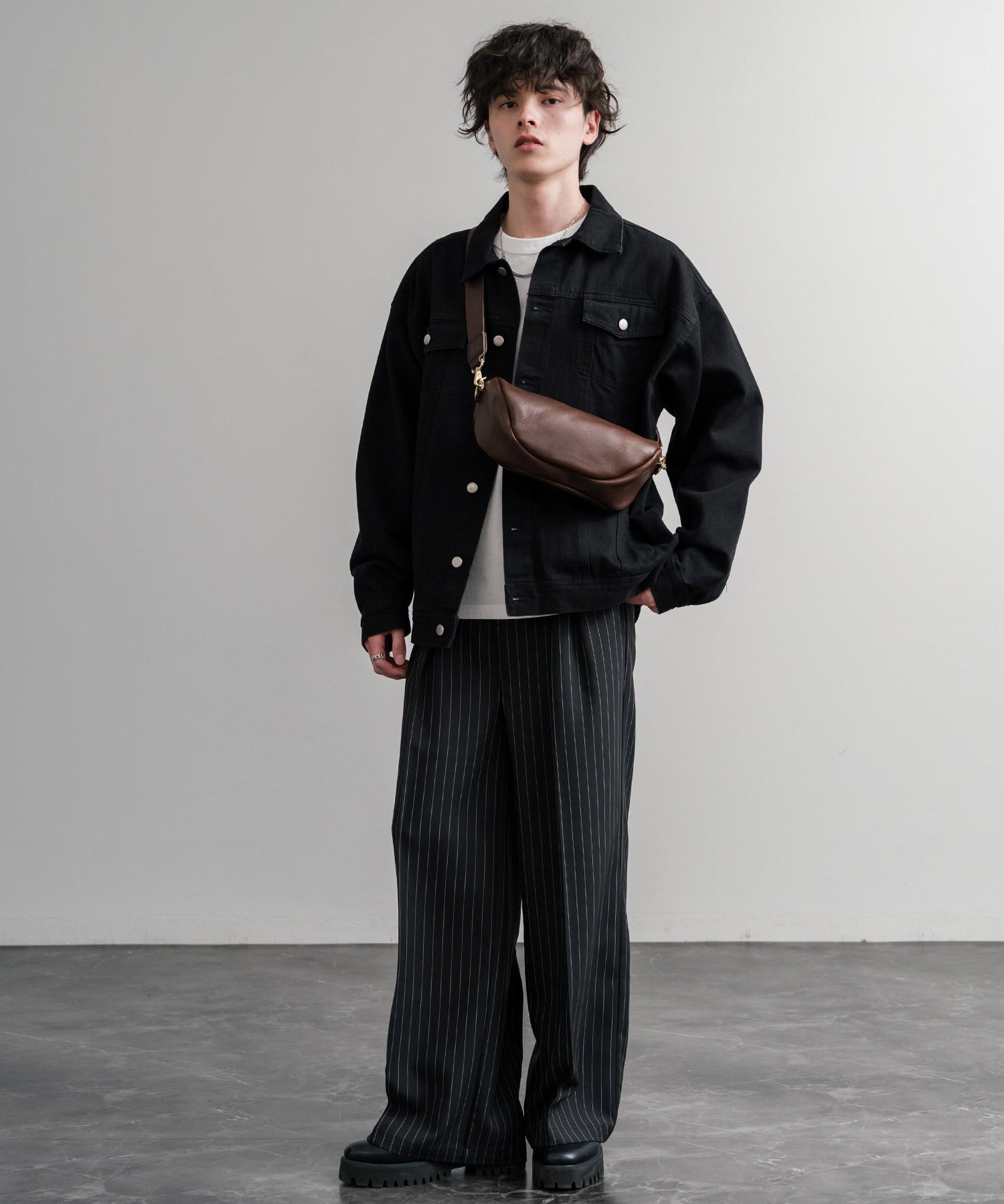 Butler Verner Sails バトラーバーナーセイルズ 日本製 国産 オイルレザーショルダーバッグ JI-3001 15213