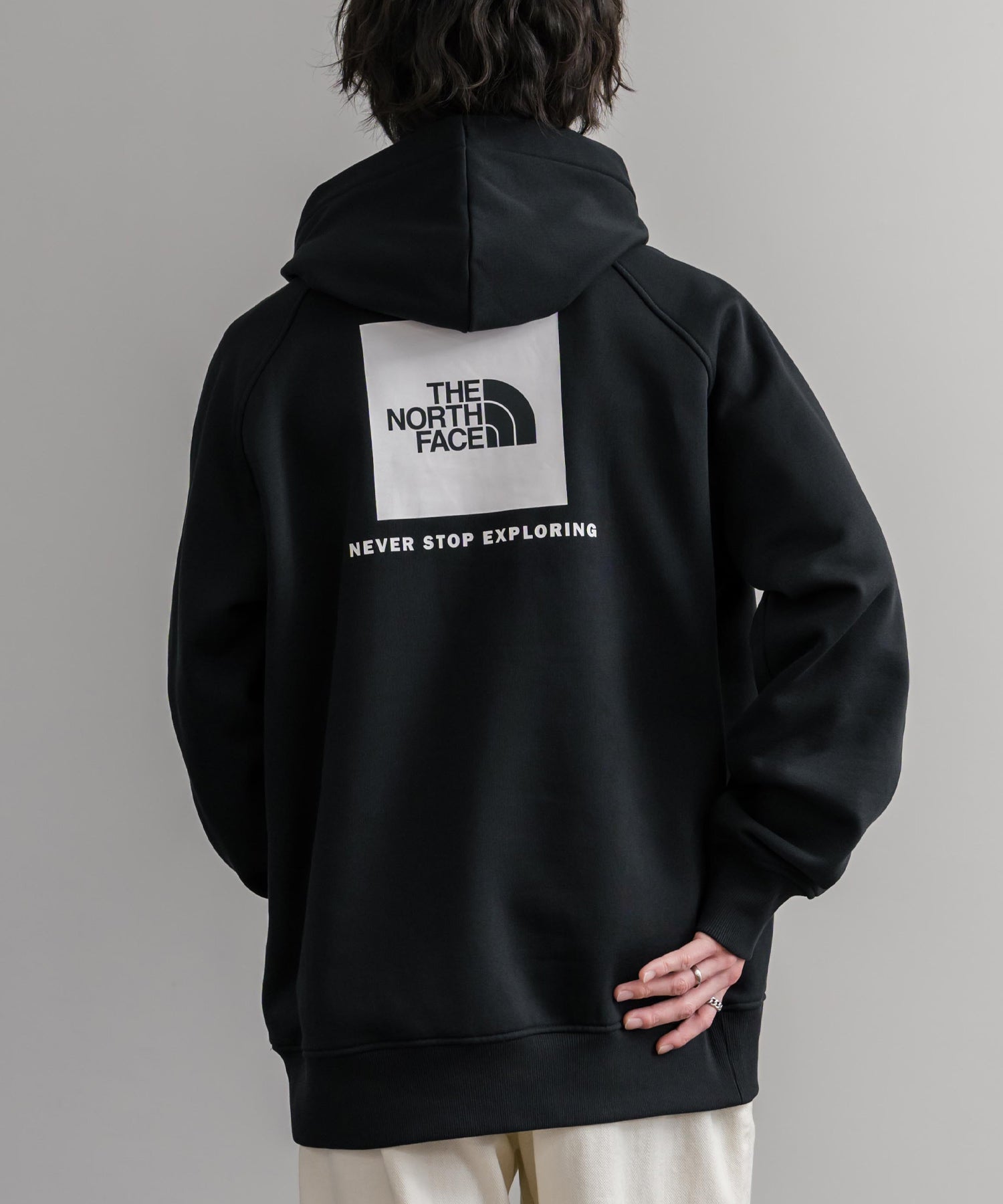 ノースフェイス　ナイロンパーカー THE NORTH FACE ザ・ノースフェイス RAGLAN REDBOX HOODIE オーバー