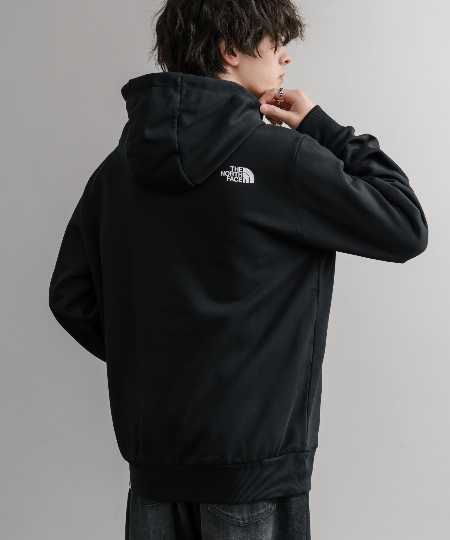 THE NORTH FACE ザ・ノースフェイス SIMPLE DOME HOODIE オーバーサイズ裏起毛シンプルワンポイントロゴプルオーバーパーカー 15215