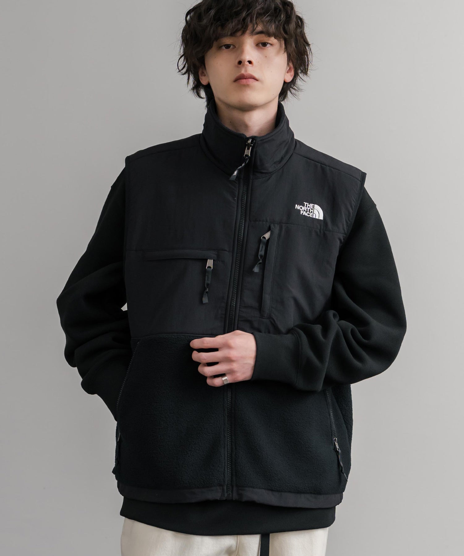 THE NORTH FACE ザ・ノースフェイス RETRO DENALI VEST レトロデナリ配色切替フリースベスト 15216