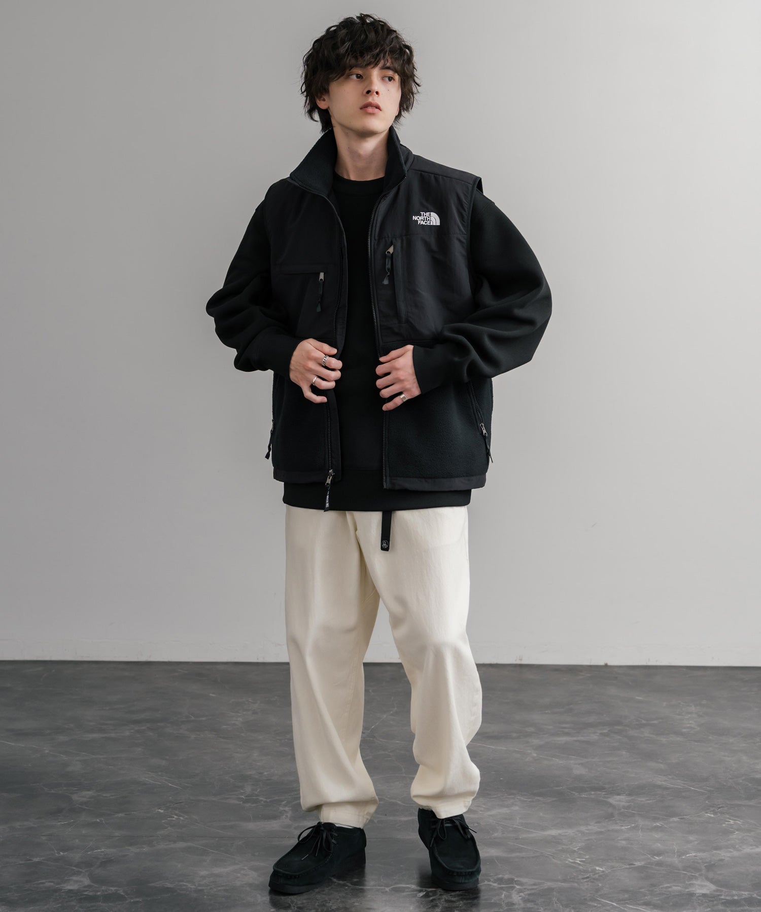 THE NORTH FACE ザ・ノースフェイス RETRO DENALI VEST レトロデナリ配色切替フリースベスト 15216