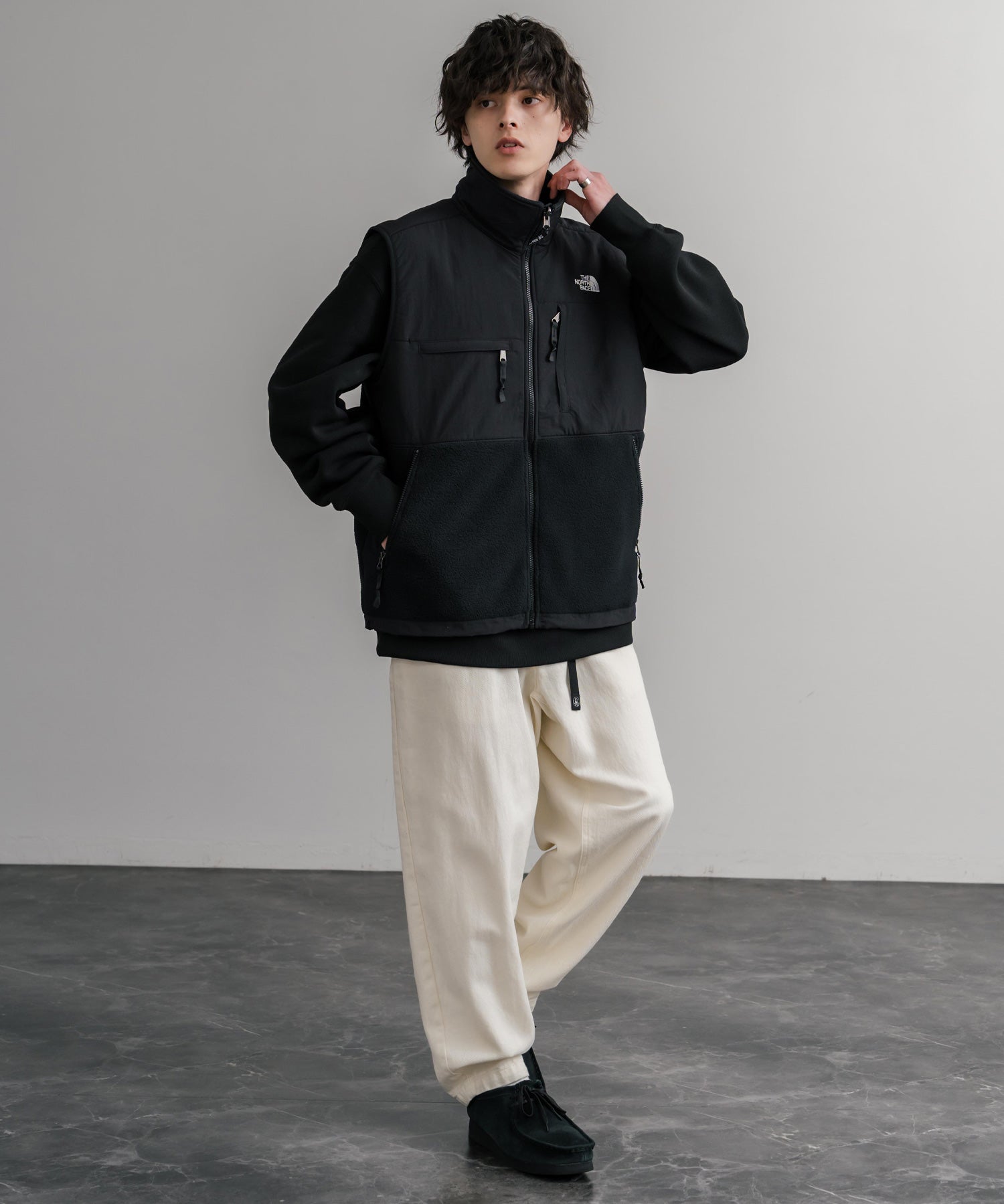 THE NORTH FACE ザ・ノースフェイス RETRO DENALI VEST レトロデナリ配色切替フリースベスト 15216