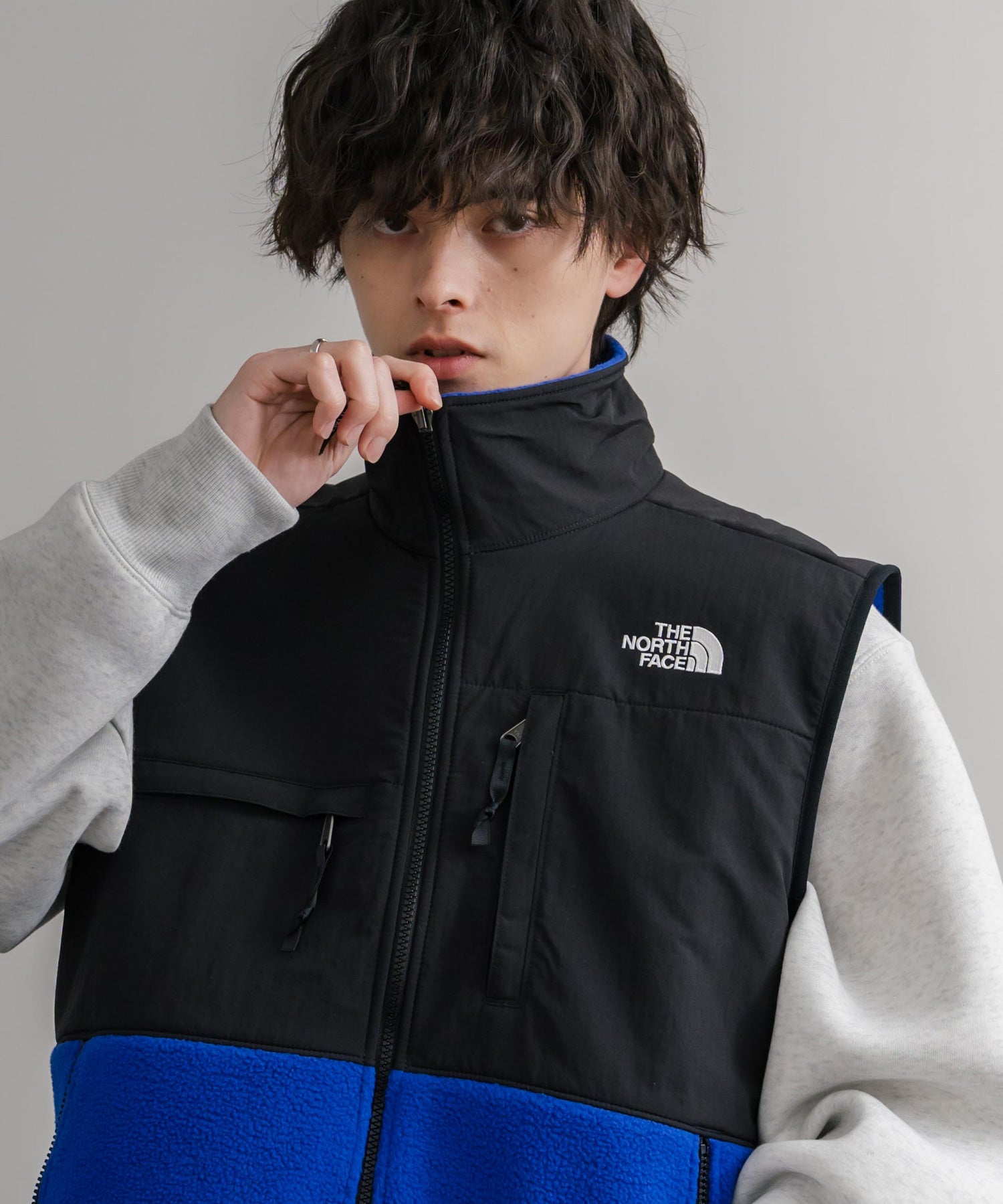 THE NORTH FACE ザ・ノースフェイス RETRO DENALI VEST レトロデナリ配色切替フリースベスト 15216