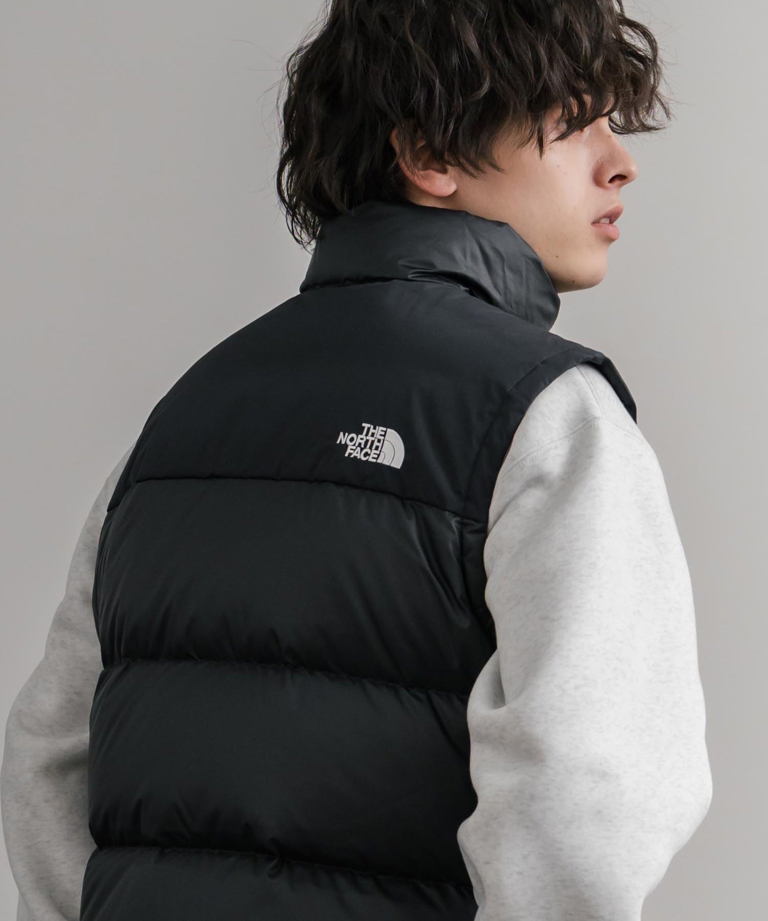 THE NORTH FACE ザ・ノースフェイス MEN'S DIABLO DOWN VEST ワンポイントロゴ刺繍700フィルパワーダウンベスト 15217