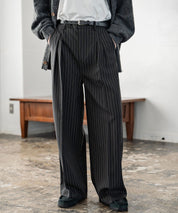 セミワイド2タックストレートスラックス 15248