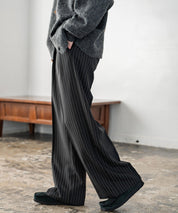 セミワイド2タックストレートスラックス 15248