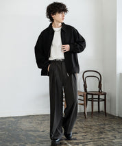 セミワイド2タックストレートスラックス 15248