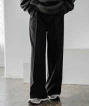 セミワイド2タックストレートスラックス 15248