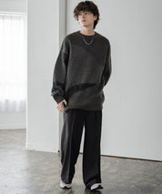 セミワイド2タックストレートスラックス 15248