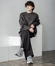 セミワイド2タックストレートスラックス 15248