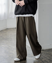 セミワイド2タックストレートスラックス 15248