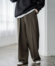 セミワイド2タックストレートスラックス 15248