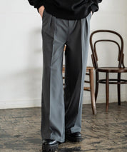 セミワイド2タックストレートスラックス 15248