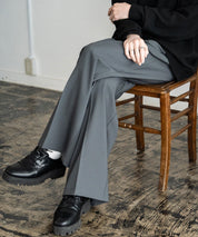 セミワイド2タックストレートスラックス 15248