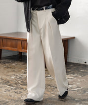 セミワイド2タックストレートスラックス 15248