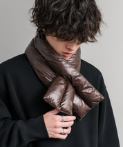 日本未展開モデル WHITE LABEL THE NORTH FACE COMPACT T-BALL MUFFLER ティーボールパディングマフラー/ファーマフラー 15249
