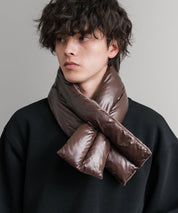 日本未展開モデル WHITE LABEL THE NORTH FACE COMPACT T-BALL MUFFLER ティーボールパディングマフラー/ファーマフラー 15249