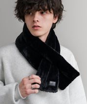 日本未展開モデル WHITE LABEL THE NORTH FACE COMPACT T-BALL MUFFLER ティーボールパディングマフラー/ファーマフラー 15249