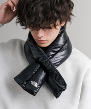 日本未展開モデル WHITE LABEL THE NORTH FACE COMPACT T-BALL MUFFLER ティーボールパディングマフラー/ファーマフラー 15249