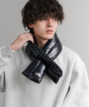 日本未展開モデル WHITE LABEL THE NORTH FACE COMPACT T-BALL MUFFLER ティーボールパディングマフラー/ファーマフラー 15249