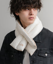 日本未展開モデル WHITE LABEL THE NORTH FACE COMPACT T-BALL MUFFLER ティーボールパディングマフラー/ファーマフラー 15249